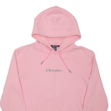 CHAMPION Womens Pink Hoodie S