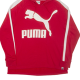 PUMA Womens Red Hoodie UK 12