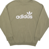 ADIDAS Womens Green Hoodie UK 6