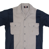 DICKIES Mens Worker Shirt Grey S