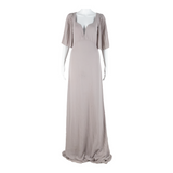 TFNC Womens Maxi Dress Purple Short Sleeve Long S