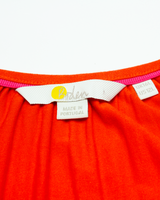BODEN Womens Shift Dress Orange Viscose Sleeveless Long UK 16