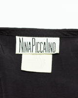 Womens Day Dress Pink Viscose Colourblock Long Sleeve Midi XL