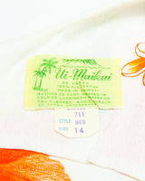 Womens Shift Dress White Floral Sleeveless Long L