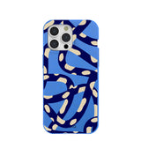 Electric Blue Noodles iPhone 15 Pro Max Case