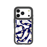 Clear Noodles iPhone 17 Pro Case With Noir Ridge (MagSafe included)