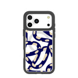 Clear Noodles iPhone 17 Pro Max Case With Noir Ridge (MagSafe included)