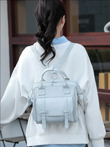Anymom Mommy Diaper Bag Blue Color Backpack Waterproof Handbag Fashion Mommy Shoulder Bag