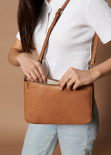 Nice Leather Crossbody Handbag