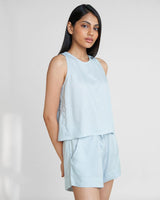 Night Owl Pajama Shorts Set