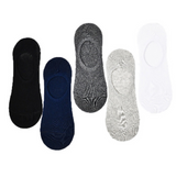 Anyfootwear 5 Pairs Size 10-14 Mixed Color Men Women Fashion Socks Cotton Long Crew Socks High Quality Office Business Sports Skateboard Knitted Casual