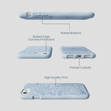 Powder Blue Ocean Charms iPhone 6/6s/7/8/SE Case