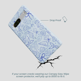 Powder Blue Ocean Charms Google Pixel 7a Case