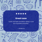 Powder Blue Ocean Charms Google Pixel 9/9 Pro Case