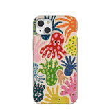 Seashell Octopi iPhone 15 Plus Case