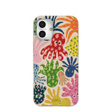 Seashell Octopi iPhone 16 Plus Case