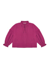 Olivia girl blouse - Bougainvillea