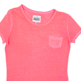 SUPERDRY Womens T-Shirt Pink M