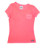 SUPERDRY Womens T-Shirt Pink M