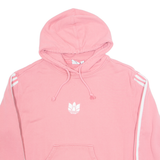 ADIDAS Womens Pink Hoodie UK 8