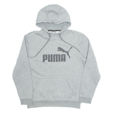 PUMA Mens Grey Hoodie S