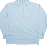 ADIDAS Womens Blue Hoodie UK 6