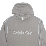 CALVIN KLEIN Sleepwear Womens Grey Hoodie L