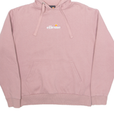 ELLESSE Womens Pink Hoodie UK 10
