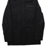 LEVI'S Mens Parka Coat Black S