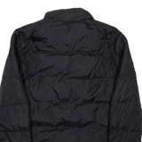 TOMMY HILFIGER Mens Puffer Coat Black Nylon S