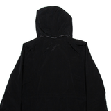 NAUTICA Womens Raincoat Black Hooded ONE SIZE