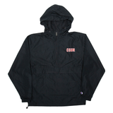 CHAMPION California State University Northridge Mens Anorak Jacket Black USA S
