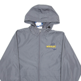 CHAMPION New York Association Of Agriculture Mens Track Jacket Grey USA Hooded S