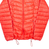COLUMBIA Down Insulated Womens Puffer Coat Red Nylon S