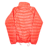 COLUMBIA Down Insulated Womens Puffer Coat Red Nylon S