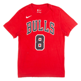 NIKE Lavine Chicago Bulls Mens T-Shirt Red USA M