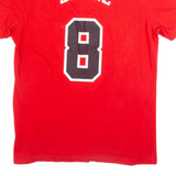 NIKE Lavine Chicago Bulls Mens T-Shirt Red USA M