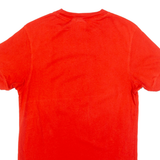 ADIDAS Stretched Womens T-Shirt Red UK 10