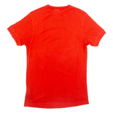 ADIDAS Stretched Womens T-Shirt Red UK 10