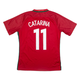 NIKE Portugal Mens Football Shirt Jersey Red M