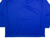 OKAY SPORT Hockey Mens Jersey Blue Long Sleeve USA V-Neck 2XL