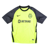 NIKE Coates Sporting Cp Mens Football Shirt Jersey Green M