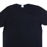 Skull Mens Biker T-Shirt Black L