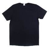 Skull Mens Biker T-Shirt Black L