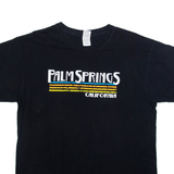 Palm Springs California Mens T-Shirt Black L