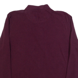 LYLE & SCOTT Mens Polo Shirt Red Long Sleeve L