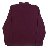 LYLE & SCOTT Mens Polo Shirt Red Long Sleeve L