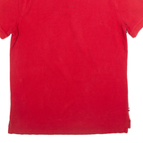 TOMMY HILFIGER Mens Polo Shirt Red L