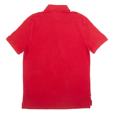 TOMMY HILFIGER Mens Polo Shirt Red L