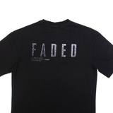 FADED Mens T-Shirt Black M